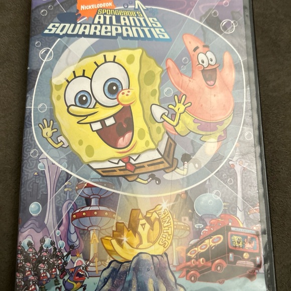 Sponge Bob Squarepants Atlantis Squarpantis--DVD Like New - Picture 2 of 6